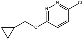 3-chloro-6-(cyclopropylmethoxy)pyridazine 구조식 이미지