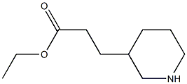 ETHYL 3-PIPERIDIN-3-YLPROPANOATE Structure