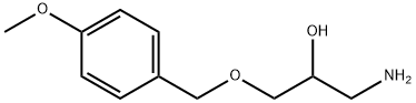 1-amino-3-[(4-methoxyphenyl)methoxy]propan-2-ol 구조식 이미지