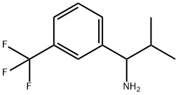 2-methyl-1-[3-(trifluoromethyl)phenyl]propan-1-amine Structure