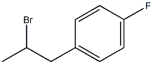 1-(2-bromopropyl)-4-fluorobenzene Structure