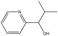 2-methyl-1-(pyridin-2-yl)propan-1-ol Structure