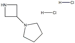 1-(azetidin-3-yl)pyrrolidine dihydrochloride 구조식 이미지