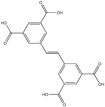 5,5'-(ethene-1,2-diyl)diisophthalic acid Structure