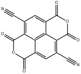 [2]Benzopyrano[6,5,4-def][2]benzopyran-4,9-dicarbonitrile, 1,3,6,8-tetrahydro-1,3,6,8-tetraoxo- Structure