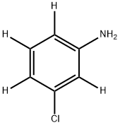 3-Chloroaminobenzene-2,4,5,6-d4 구조식 이미지