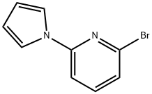2-Bromo-6-(1H-pyrrol-1-yl)pyridine 구조식 이미지