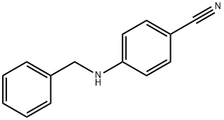 4-(benzylamino)benzonitrile Structure