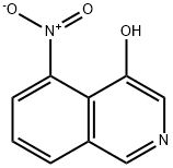 5-nitroisoquinolin-4-ol Structure