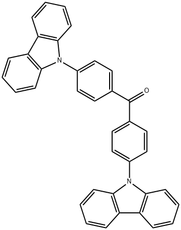 4,4'-bis(9-carbazolyl)benzophenone Structure