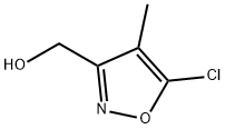 (5-chloro-4-methylisoxazol-3-yl)methanol 구조식 이미지