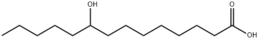 9-Hydroxytetradecanoic acid 구조식 이미지