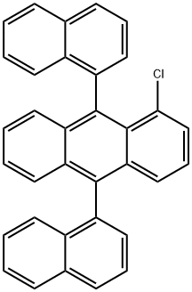 1-chloro-9,10-di-[1]naphthyl-anthracene Structure
