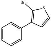 2-Bromo-3-phenylthiophene Structure