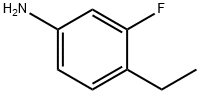 4-ethyl-3-fluoroaniline Structure