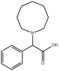 2-(azocan-1-yl)-2-phenylacetic acid Structure