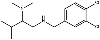 (1-{[(3,4-dichlorophenyl)methyl]amino}-3-methylbutan-2-yl)dimethylamine Structure