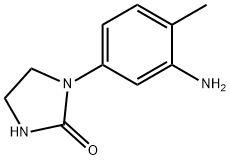 1-(3-amino-4-methylphenyl)imidazolidin-2-one 구조식 이미지