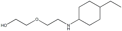 2-{2-[(4-ethylcyclohexyl)amino]ethoxy}ethan-1-ol 구조식 이미지