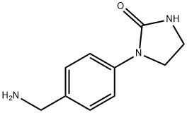 1-[4-(aminomethyl)phenyl]imidazolidin-2-one Structure