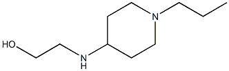 2-[(1-propylpiperidin-4-yl)amino]ethan-1-ol Structure