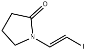 1-(2-iodoethenyl)pyrrolidin-2-one 구조식 이미지