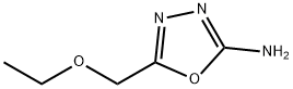 5-(ethoxymethyl)-1,3,4-oxadiazol-2-amine Structure