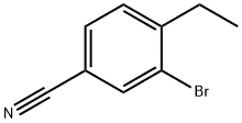 Benzonitrile, 3-bromo-4-ethyl- 구조식 이미지