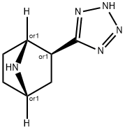 (1R,2S,4S)-2-(2H-1,2,3,4-tetrazol-5-yl)-7-azabicyclo[2.2.1]heptane Structure
