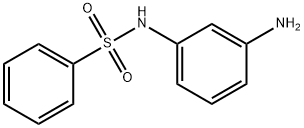 N-(3-aminophenyl)benzenesulfonamide 구조식 이미지