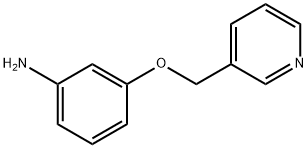 3-(pyridin-3-ylmethoxy)aniline Structure