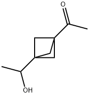 1-[3-(1-hydroxyethyl)bicyclo[1.1.1]pentan-1-yl]ethan-1-one Structure