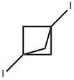 1,3-Дийодбицикло[1.1.1]пентан структурированное изображение