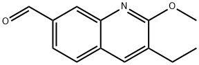 3-ethyl-2-methoxyquinoline-7-carbaldehyde Structure