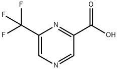6-(trifluoromethyl)pyrazine-2-carboxylic acid Structure