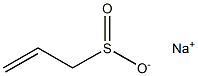 sodium prop-2-ene-1-sulfinate Structure