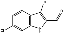 3,6-dichloro-1H-indole-2-carbaldehyde Structure