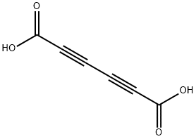 2,4-Hexadiynedioic acid 구조식 이미지
