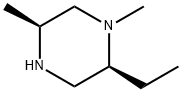 (2S,5S)-2-ethyl-1,5-dimethylpiperazine Structure