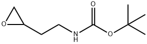 tert-butyl N-[2-(oxiran-2-yl)ethyl]carbamate Structure