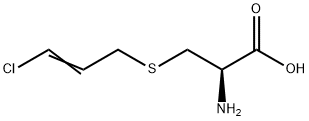 S-3-Chloropropenylcysteine Structure