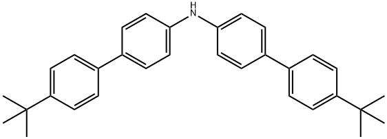 Bis (4-tert-butyl biphenyl) amine 구조식 이미지