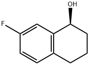 1-Naphthalenol, 7-fluoro-1,2,3,4-tetrahydro-, (1S)- Structure