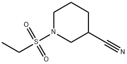 1-(ethylsulfonyl)piperidine-3-carbonitrile 구조식 이미지