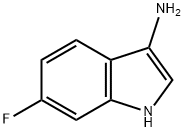 1H-Indol-3-amine, 6-fluoro- Structure