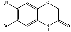 7-amino-6-bromo-3,4-dihydro-2H-1,4-benzoxazin-3-one Structure