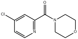 4-(4-chloropyridine-2-carbonyl)morpholine Structure