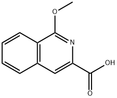 1-Methoxyisoquinoline-3-carboxylic acid Structure