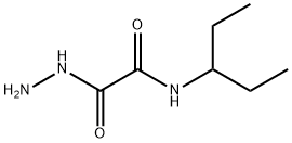 1-(hydrazinecarbonyl)-N-(pentan-3-yl)formamide Structure