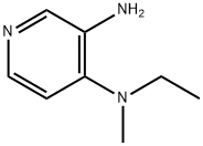3-Amino-4-(methylethylamino)pyridine 구조식 이미지